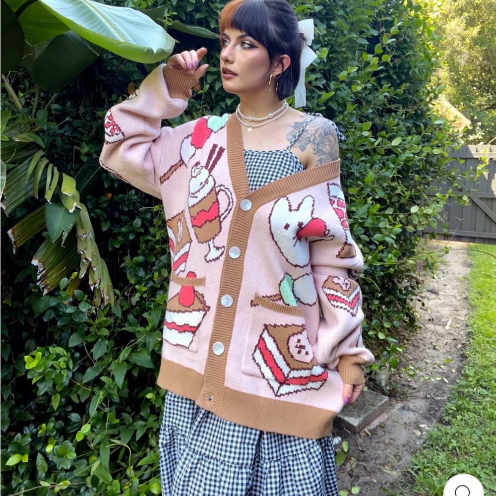 Like New Steady Hands Shojo Dessert Cardigan - Picture 2 of 12